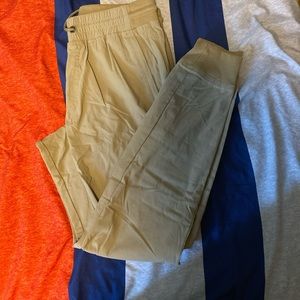 Tan Joggers
